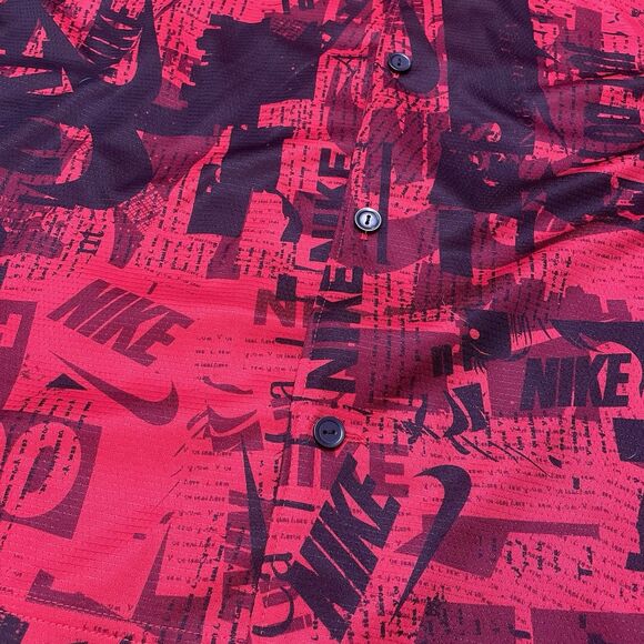 Nike Dri-FIT Men's Basketball Shooting Top University Red Men’s Size Large - Picture 2 of 5